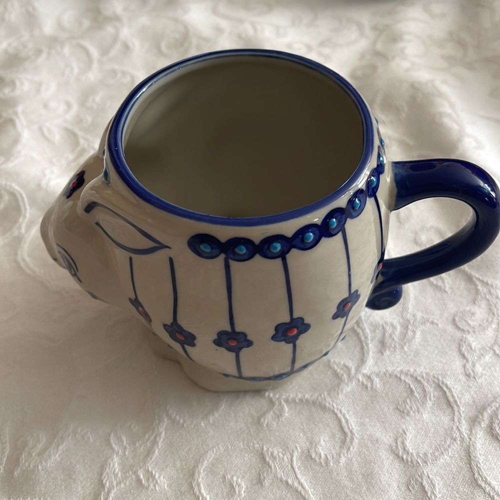 Highly collectible Hand painted bunny rabbit mug-‎ Yokohama Studio - Picture 5 of 8